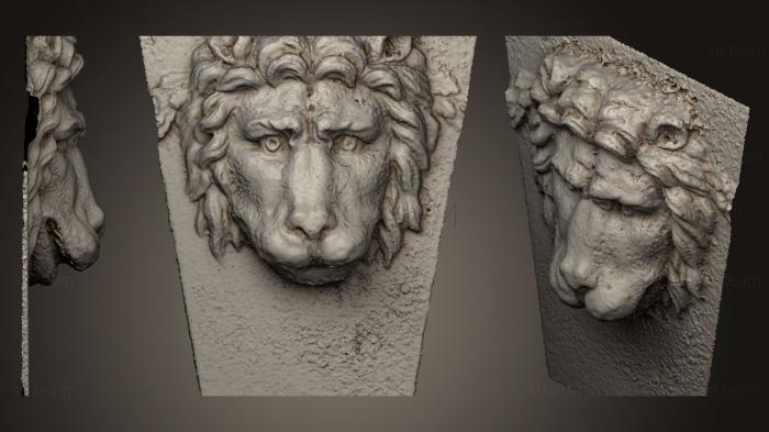 3D модель Маски льва (STL)